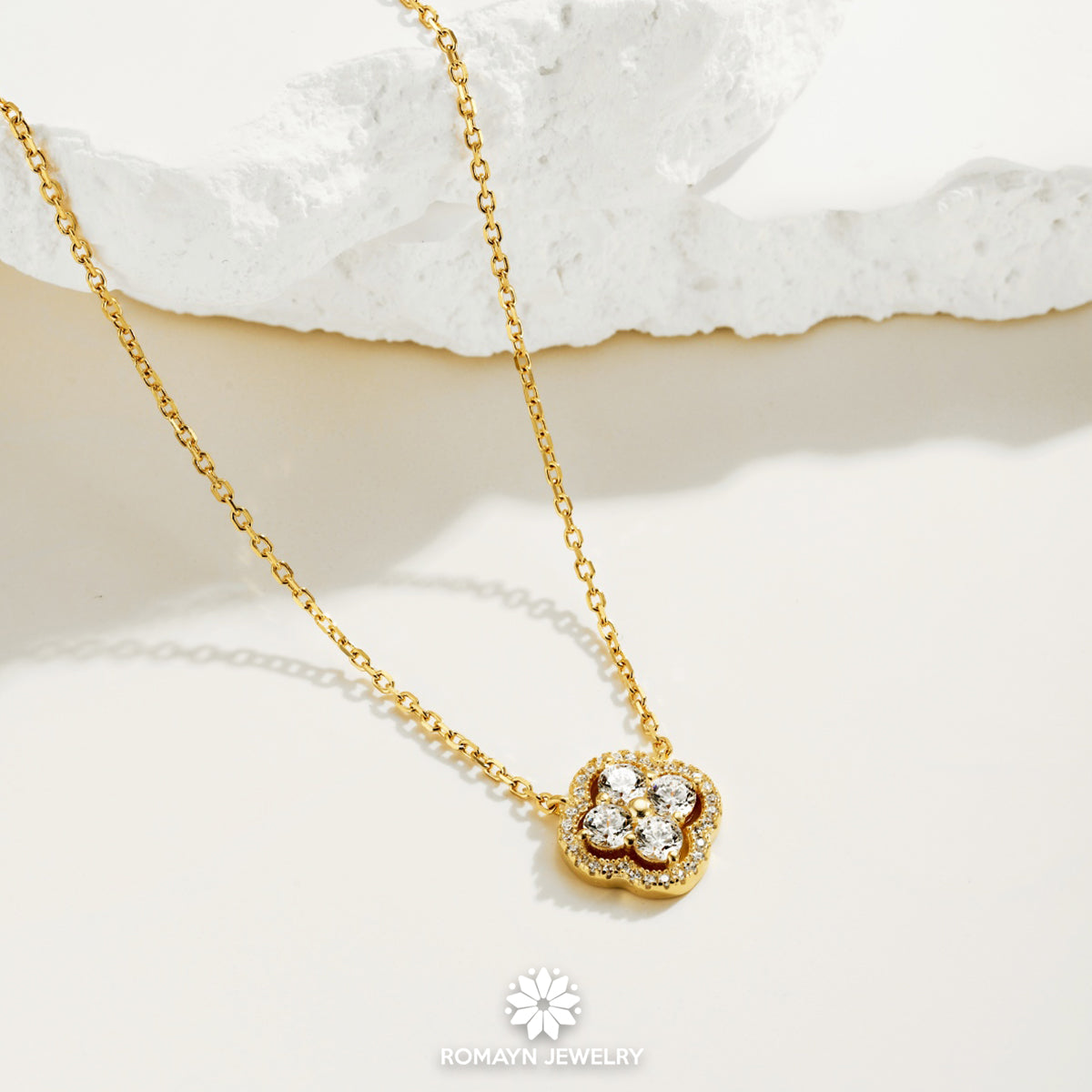 Clover Cubic Zirconia Ring (Copy)