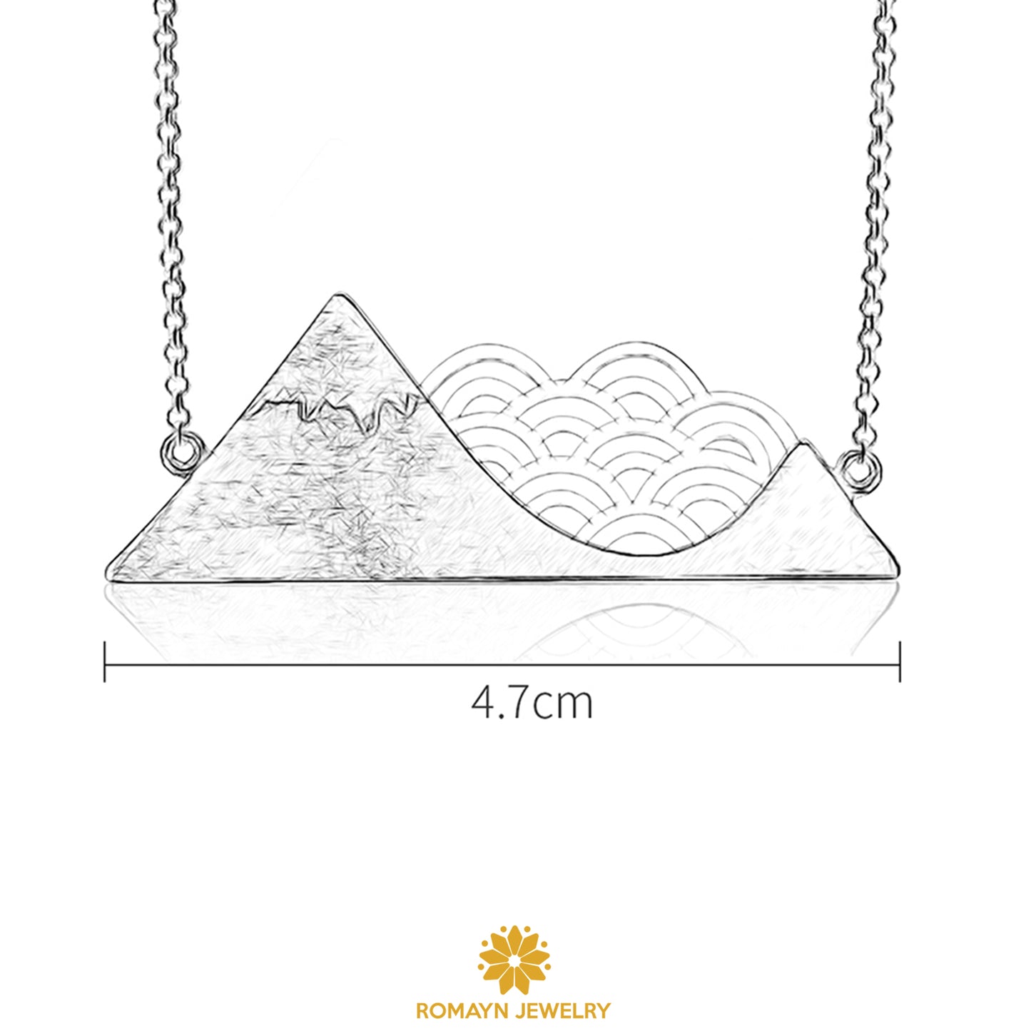Mountain Cloud Necklace