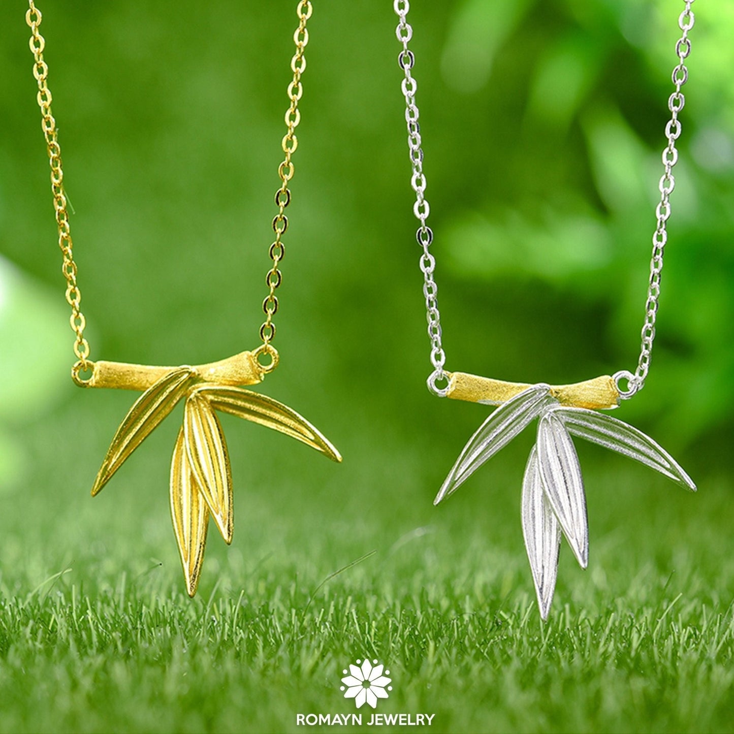 Bamboo Leaves Earrings
