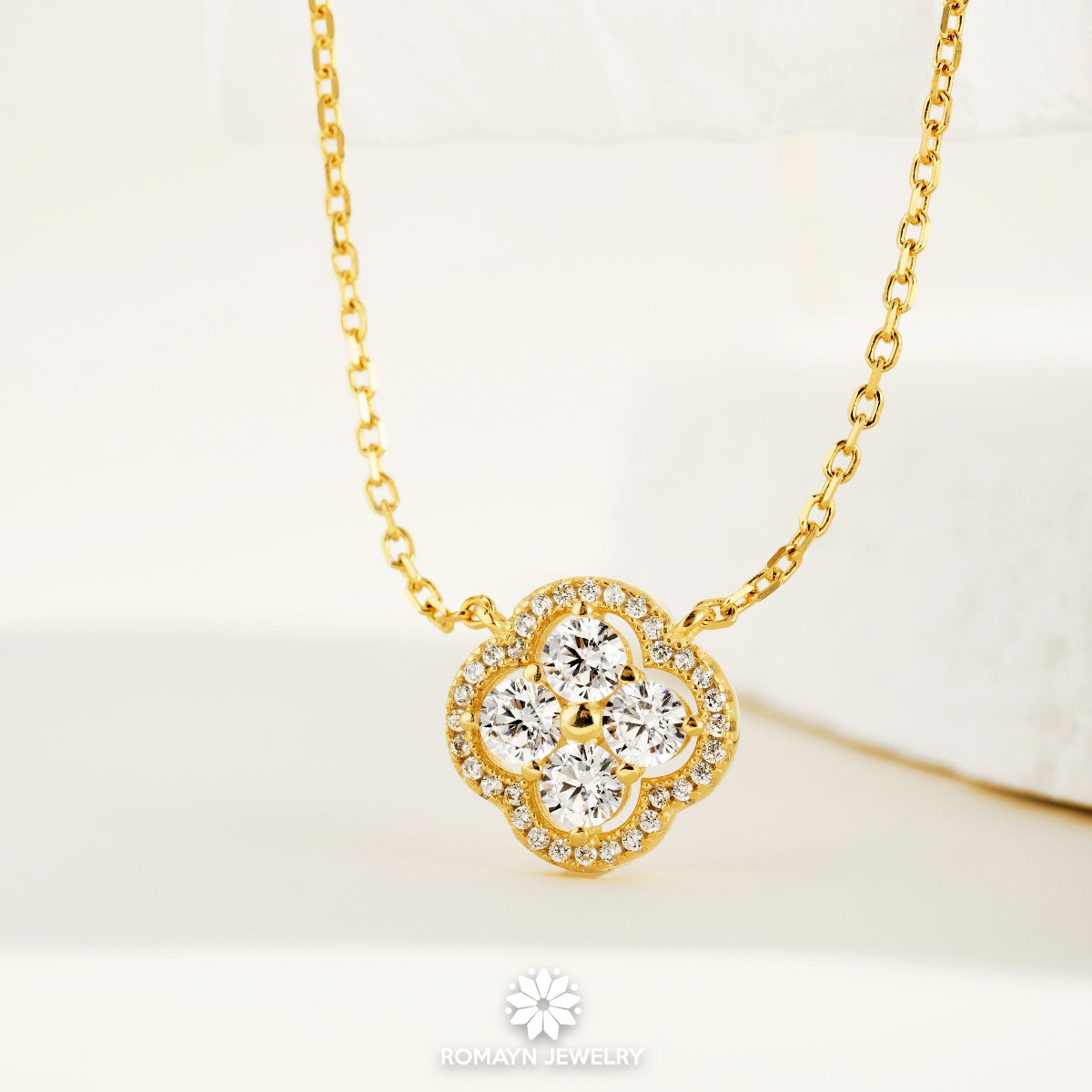 Clover Cubic Zirconia Ring (Copy)