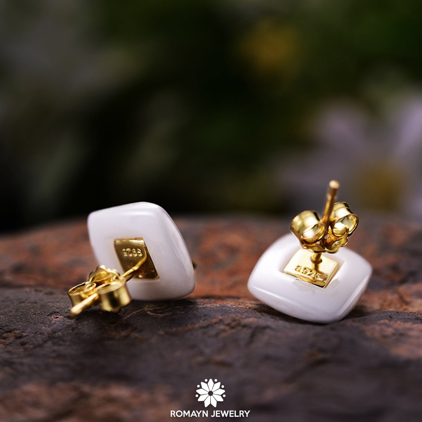 Butterfly Ceramic Earrings, Bee Earrings