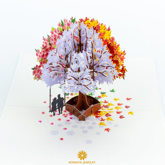 4Season Love Tree Cards