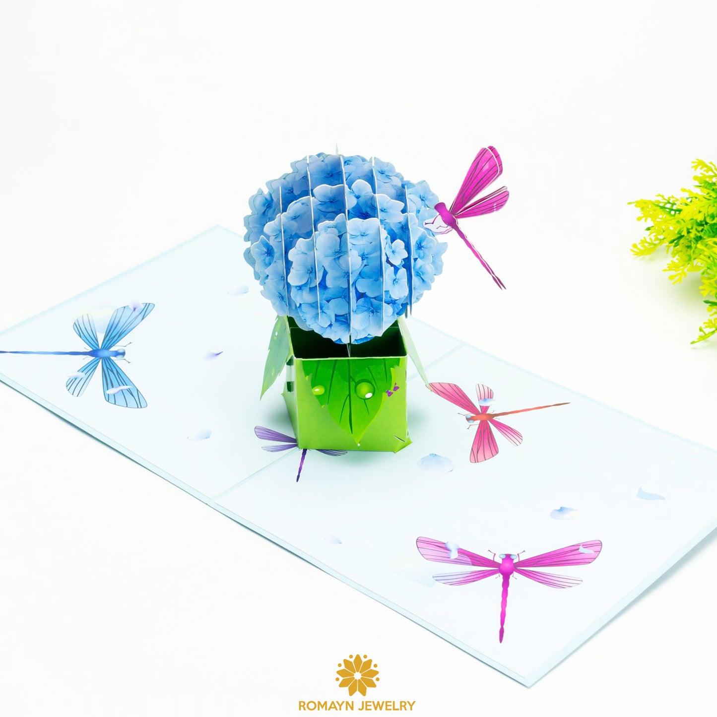 Hydrangea Flower Card