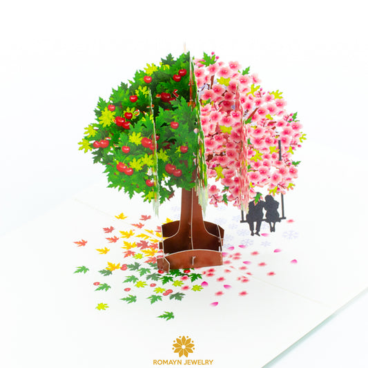 4Season Love Tree Cards