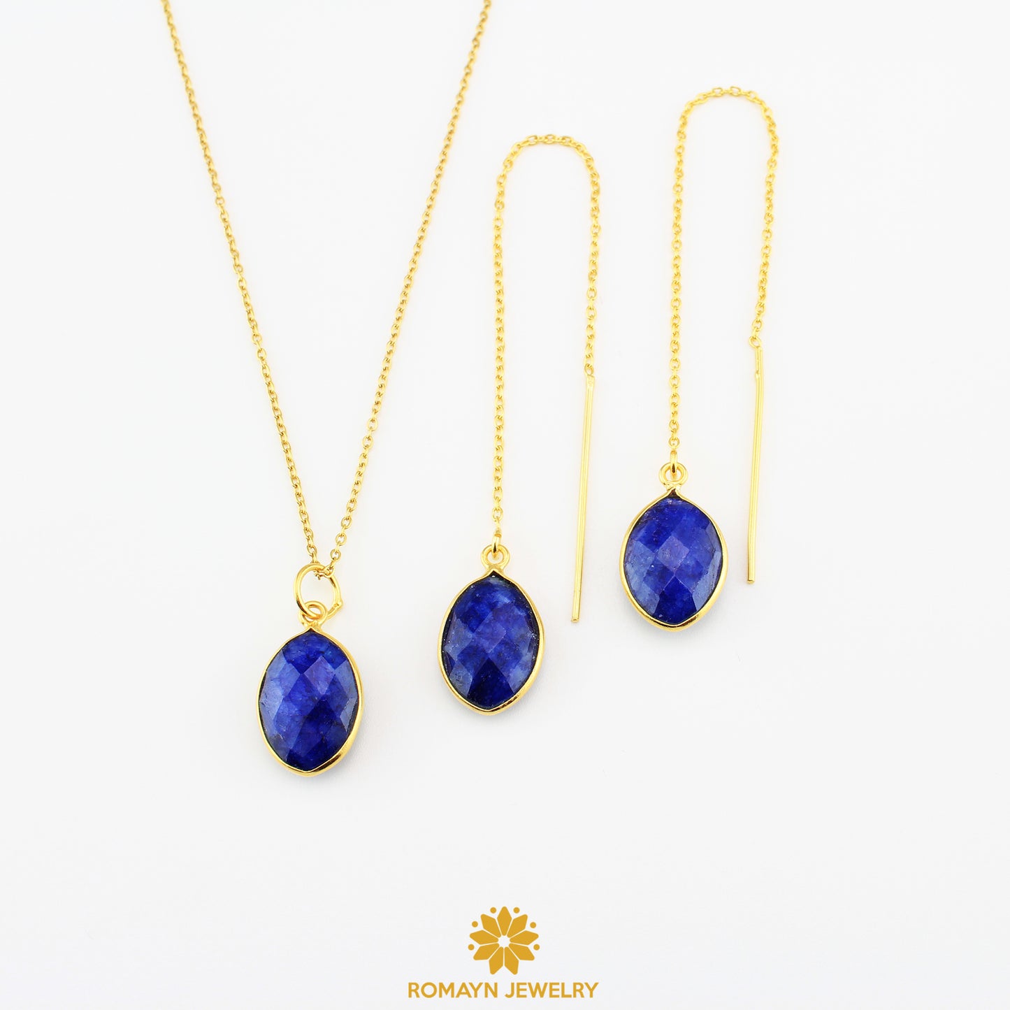 Birthstone Earrings Necklace, Wholesale Price