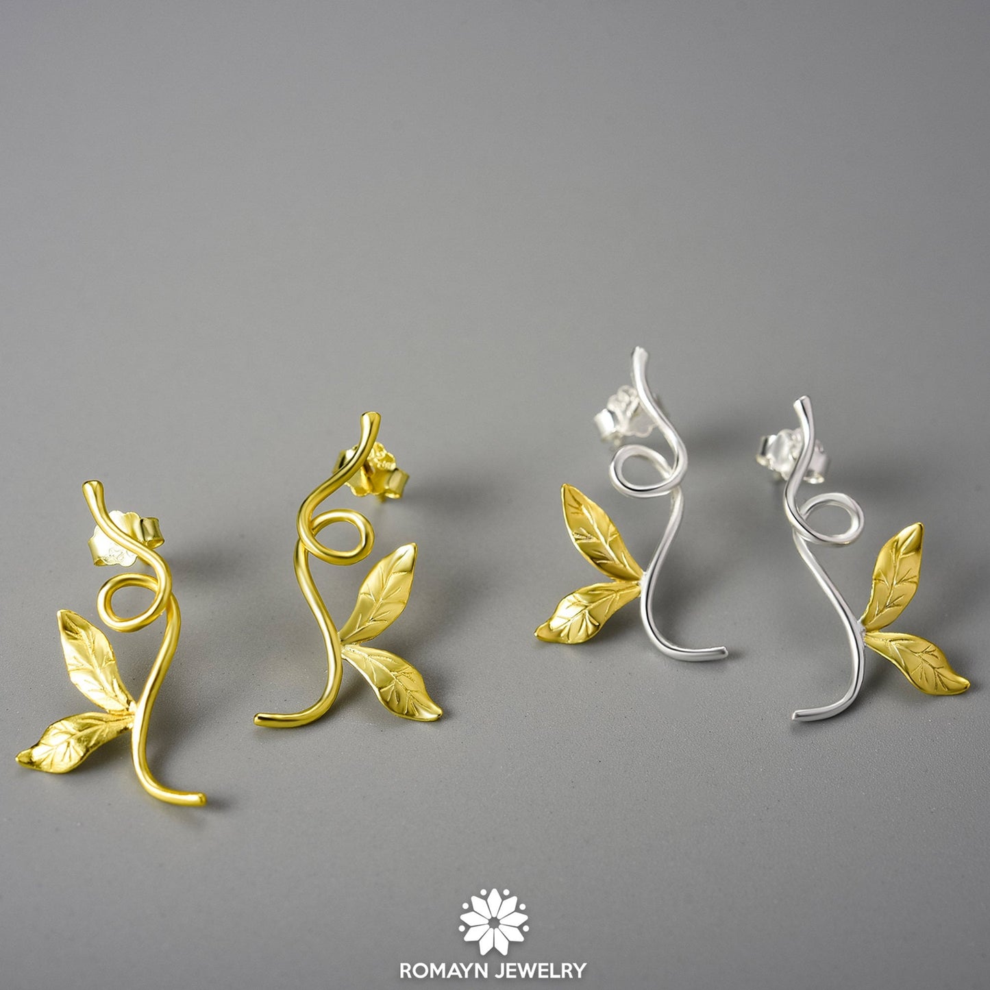 Branch Leaves Earrings