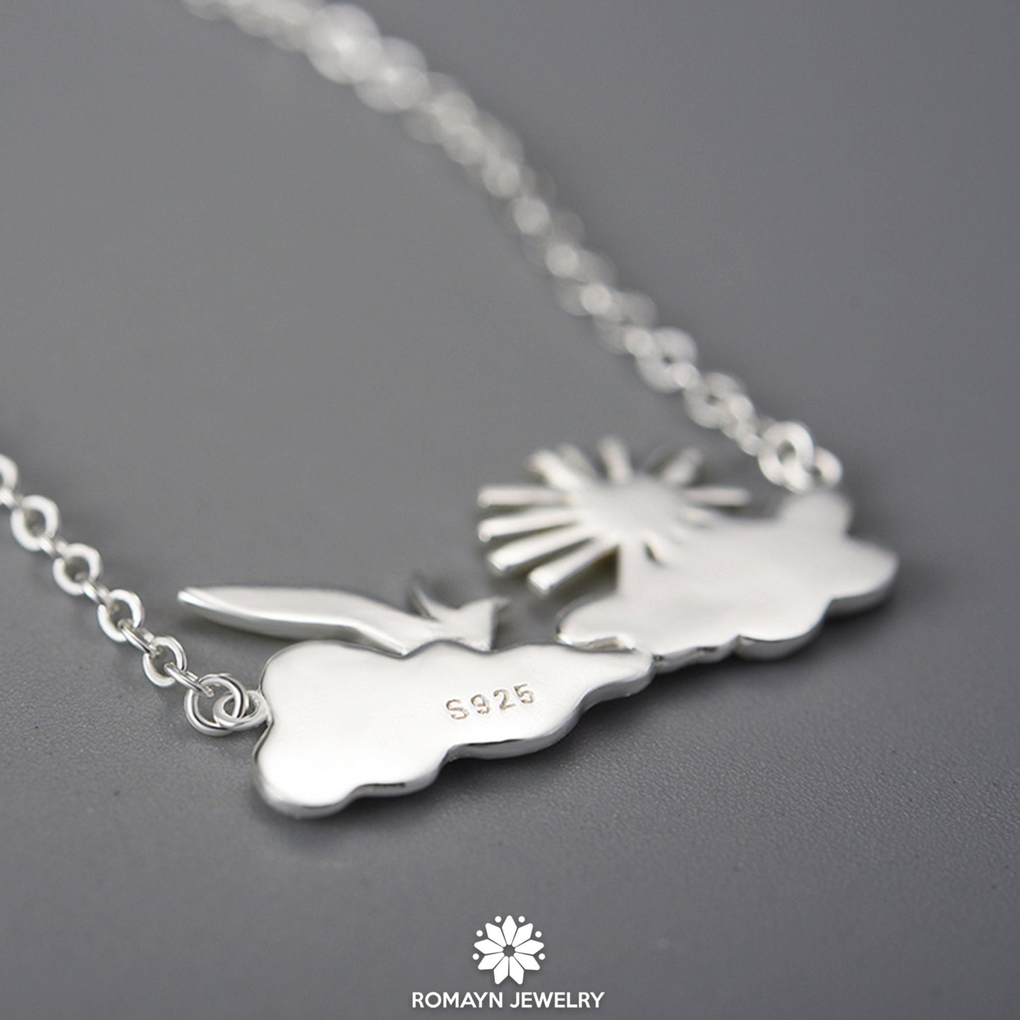 Sunrise Bird Necklace