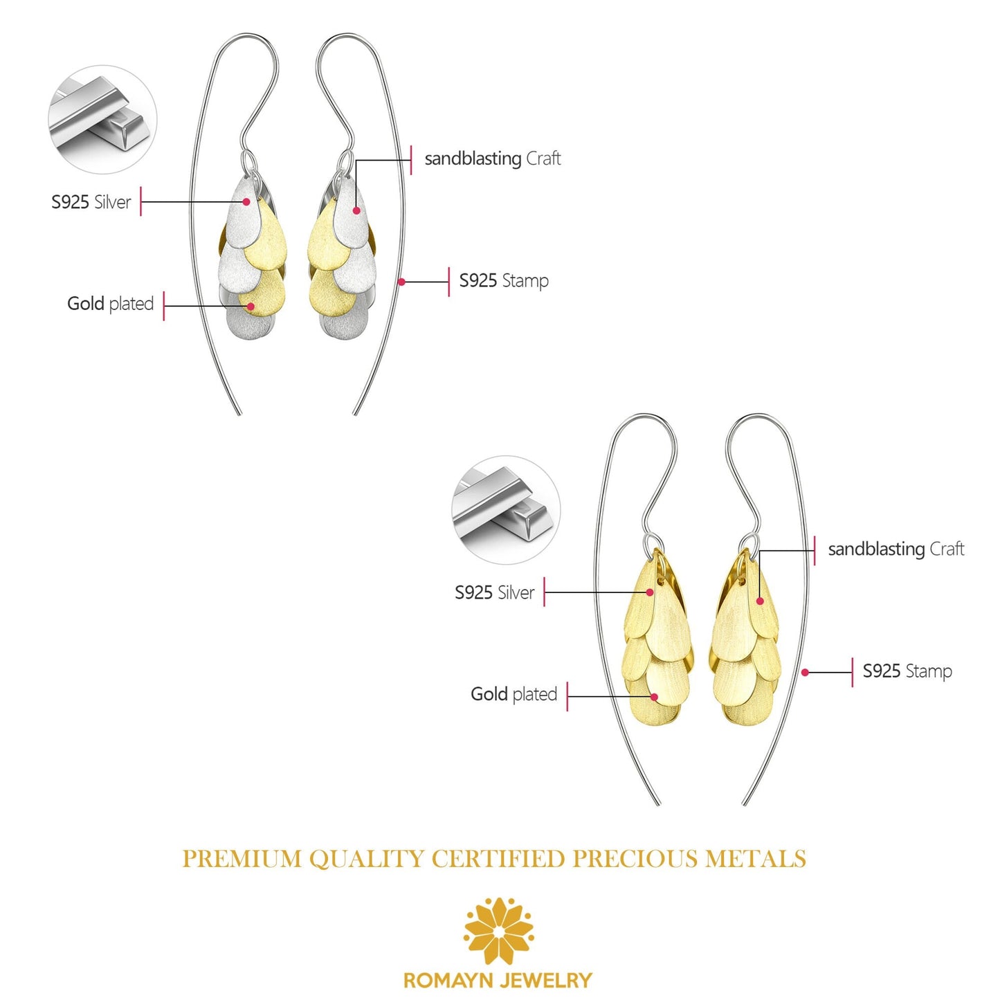 Sleeping Flower Earrings