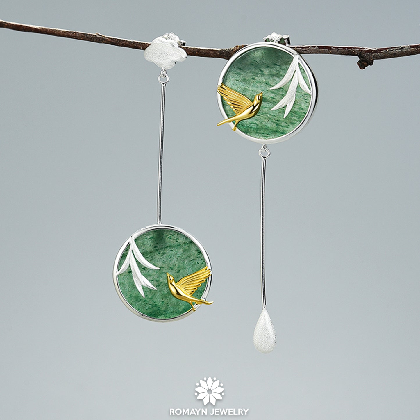 Swallow and Willow Necklace