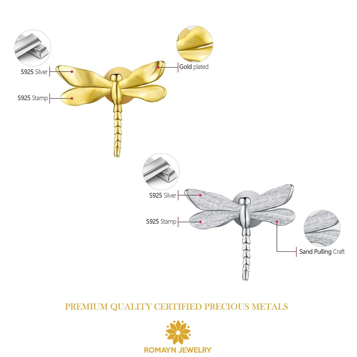Dragonfly Earrings