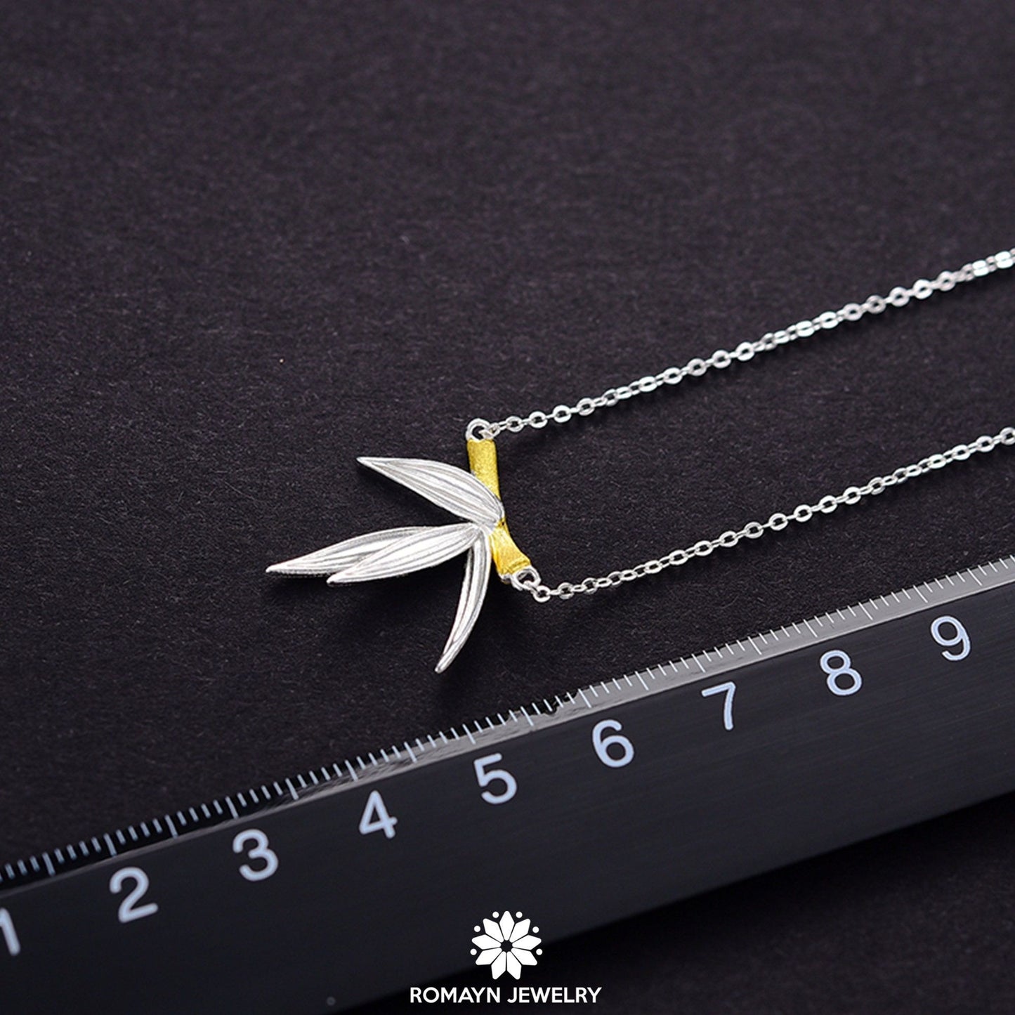 Bamboo Leaves Necklace
