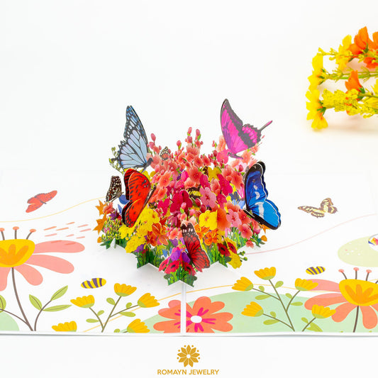 Butterfly Garden Card