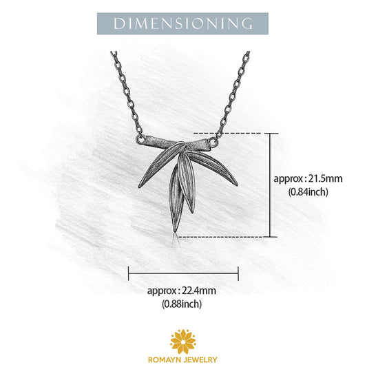 Bamboo Leaves Necklace