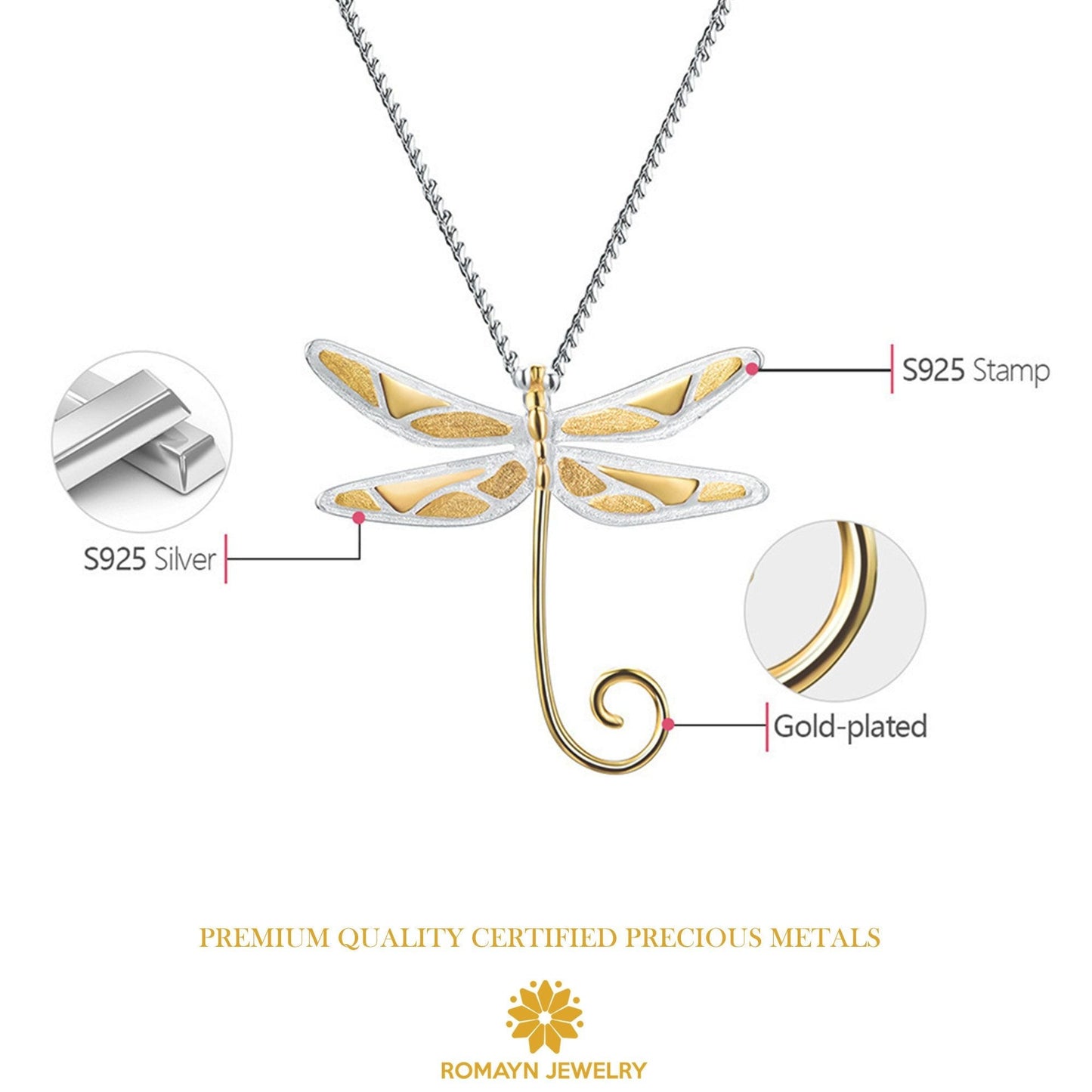 Dragonfly Necklace