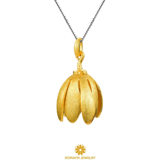 Upside Down Lily Flower Necklace