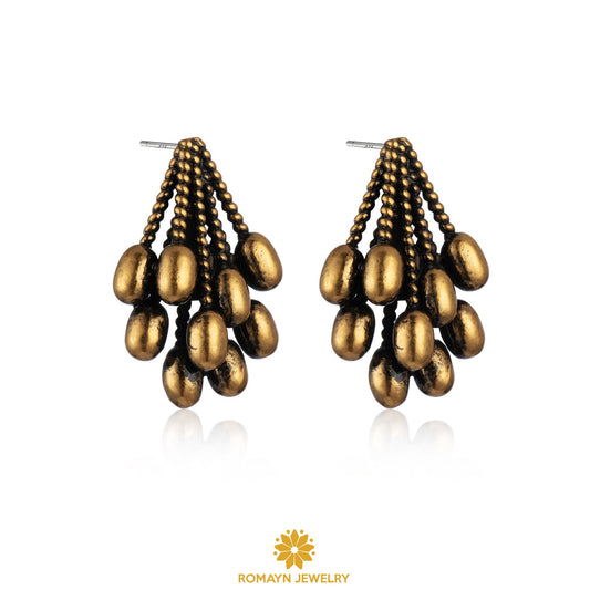 Fancy Antique Gold Earrings