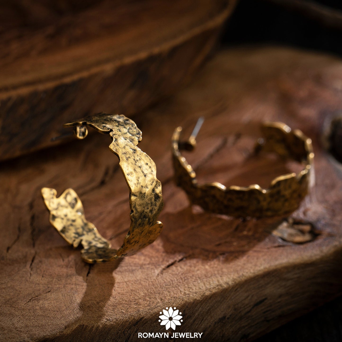 Antique Gold Earrings
