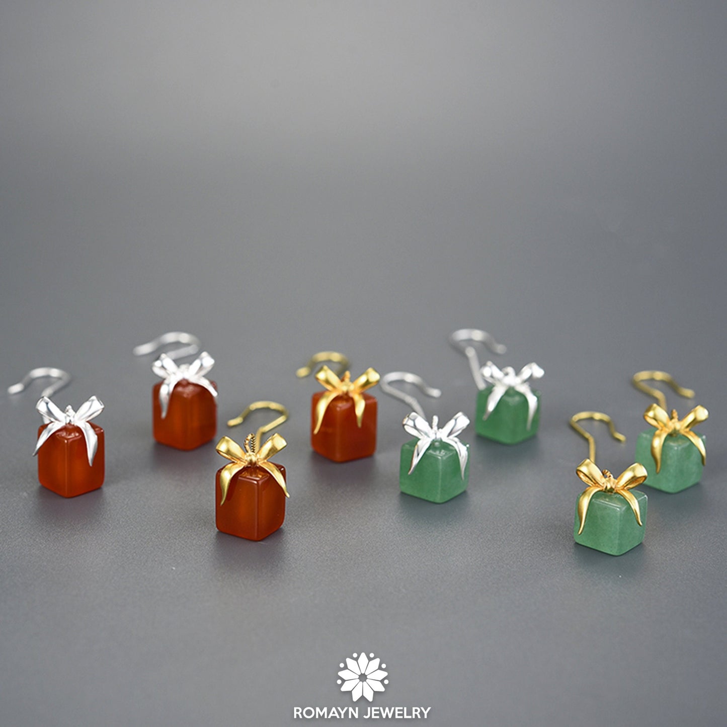 Gift Box Earrings