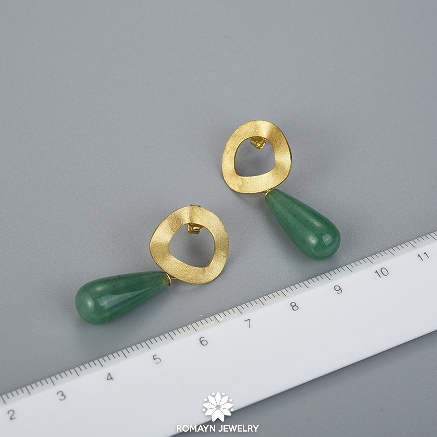 Uneven Lapis Lazuli Earrings