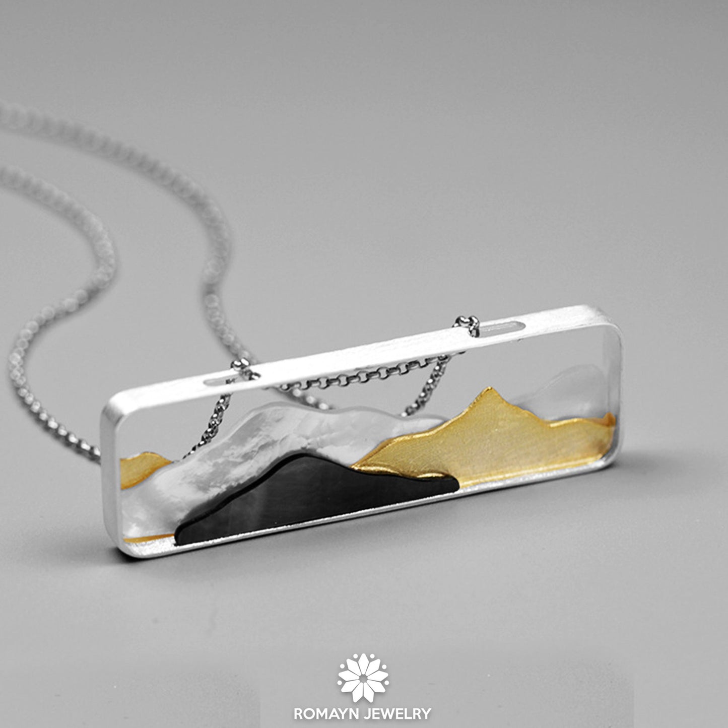 Multipeaked Mountain Necklace