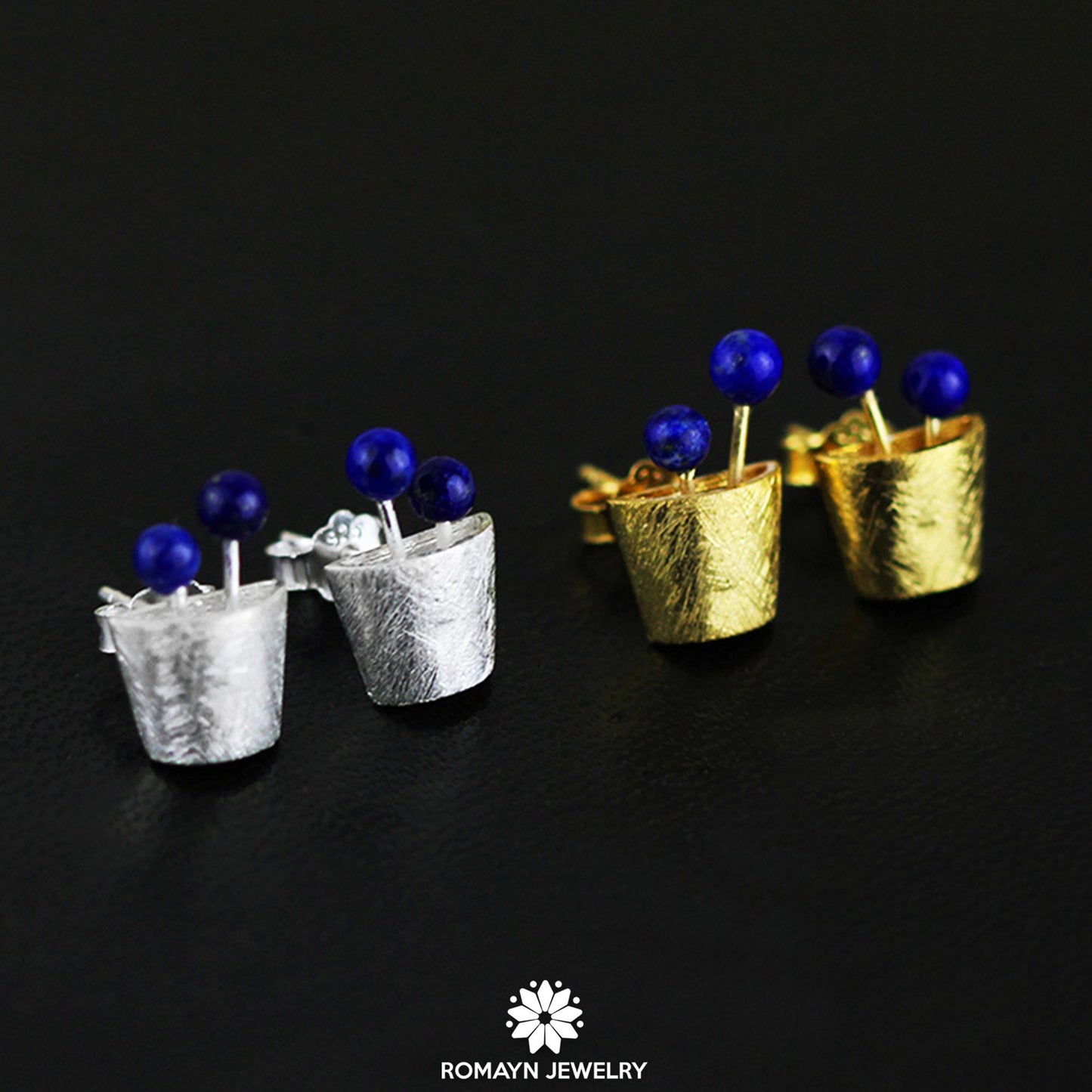 Fruit in Pot Earrings