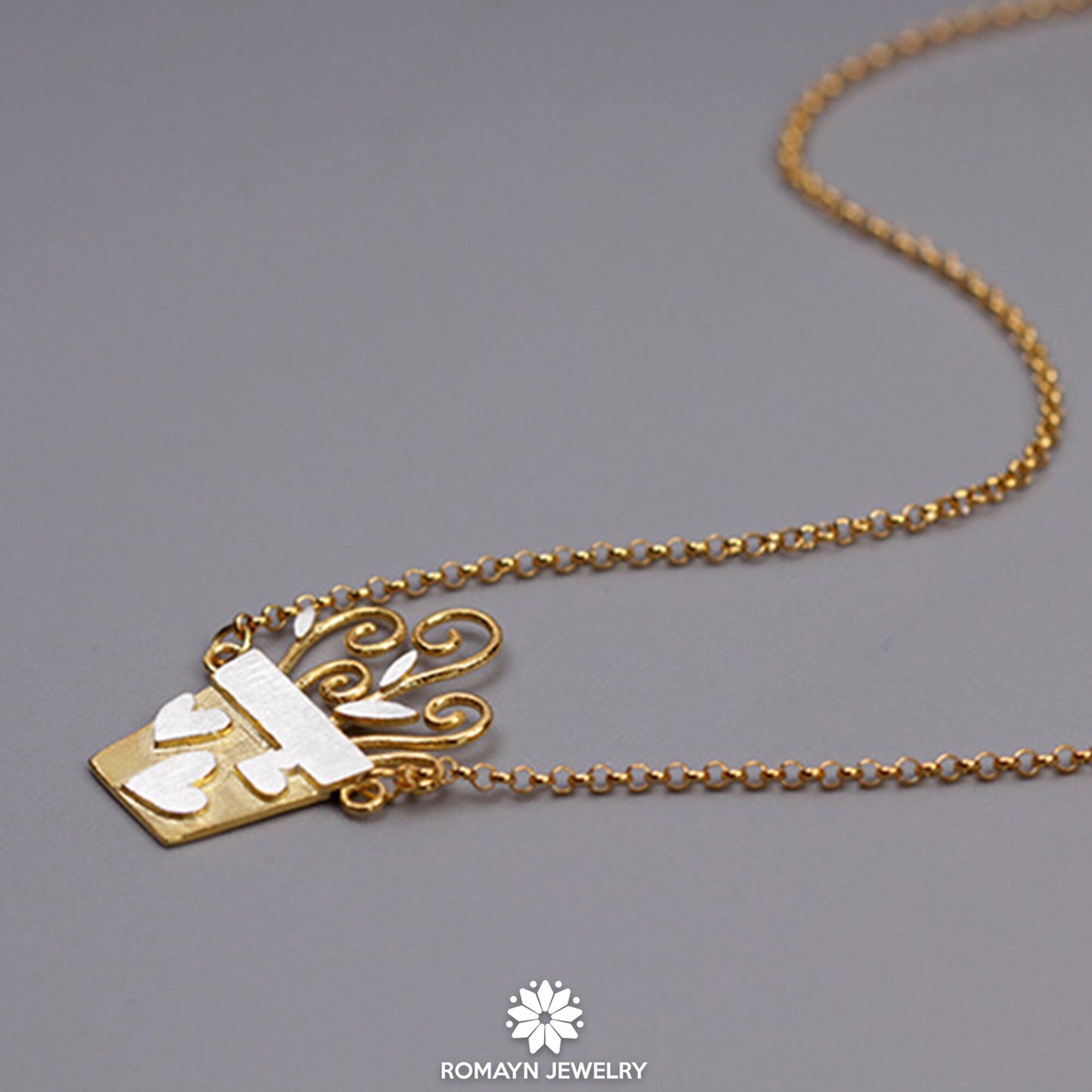 Romantic Flower Pot Necklace
