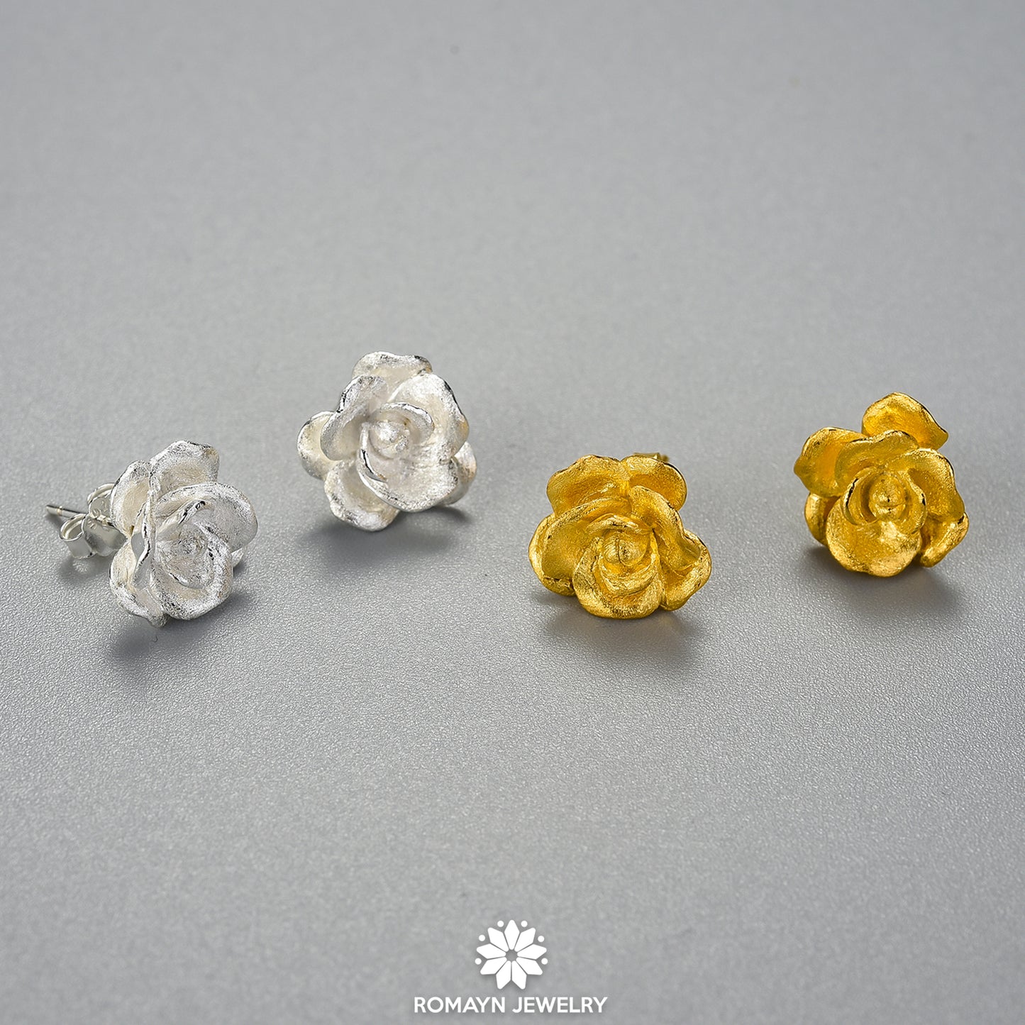 Camellia Flower Earrings