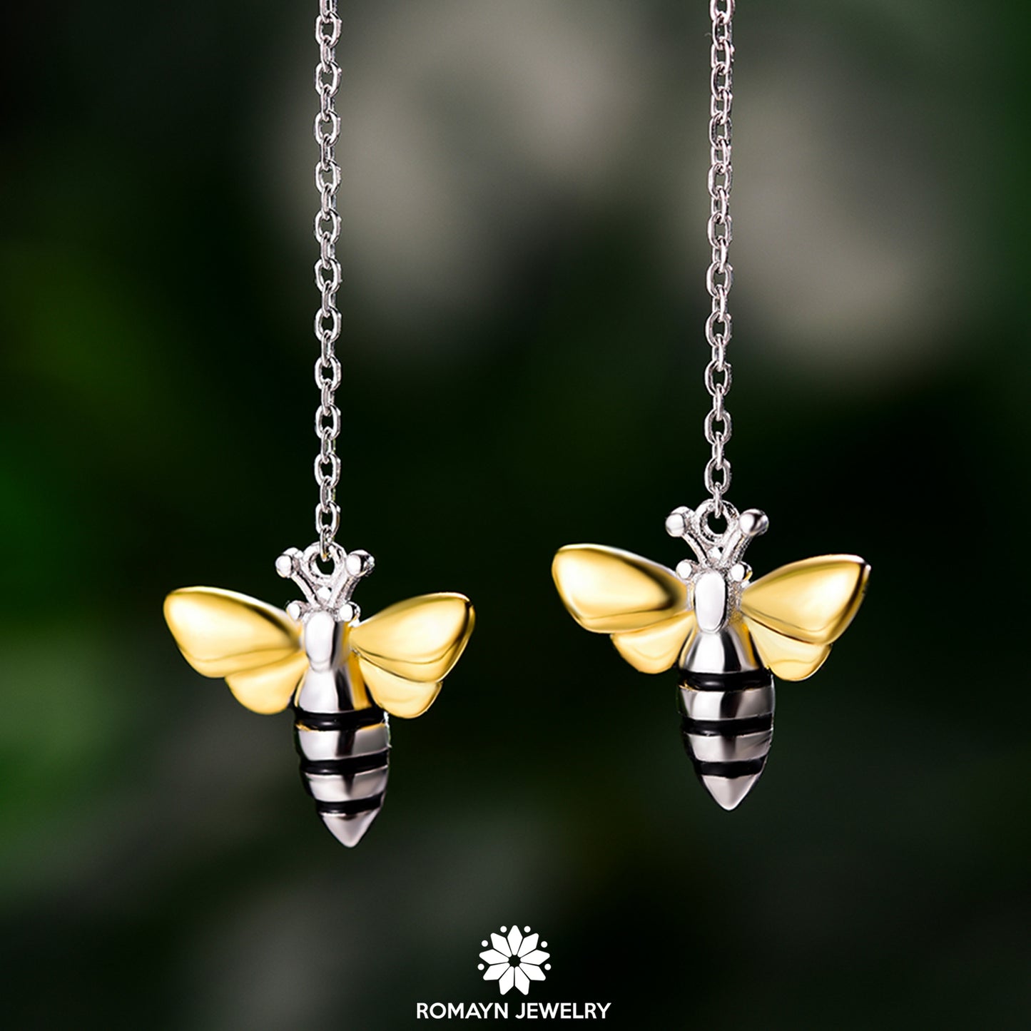 Mini Bee Earrings