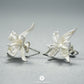 Iris Flower Earrings