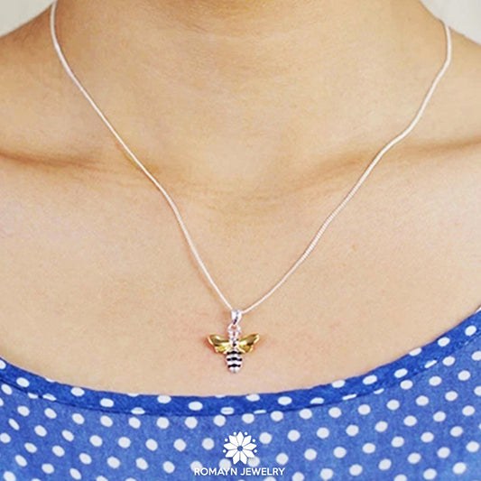 Mini Bee Necklace