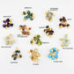 Raw Birthstone Earrings Necklace, Wholesale Price