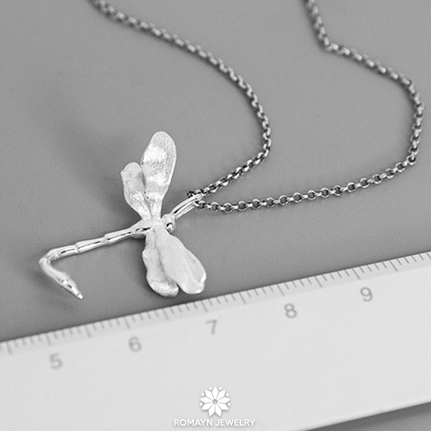 River Dragonfly Necklace