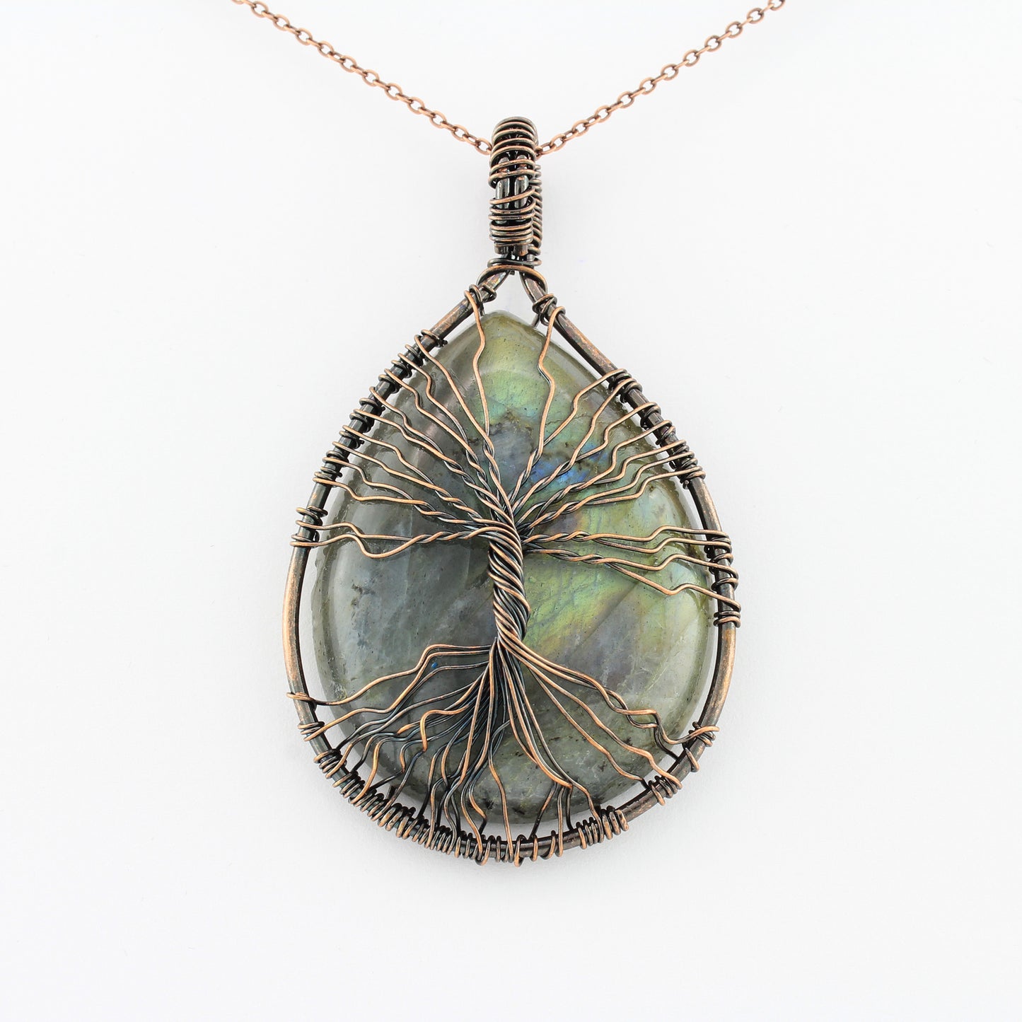 Gemstone Tree Of Life Necklace, Wholesale Price