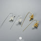 Iris Flower Earrings