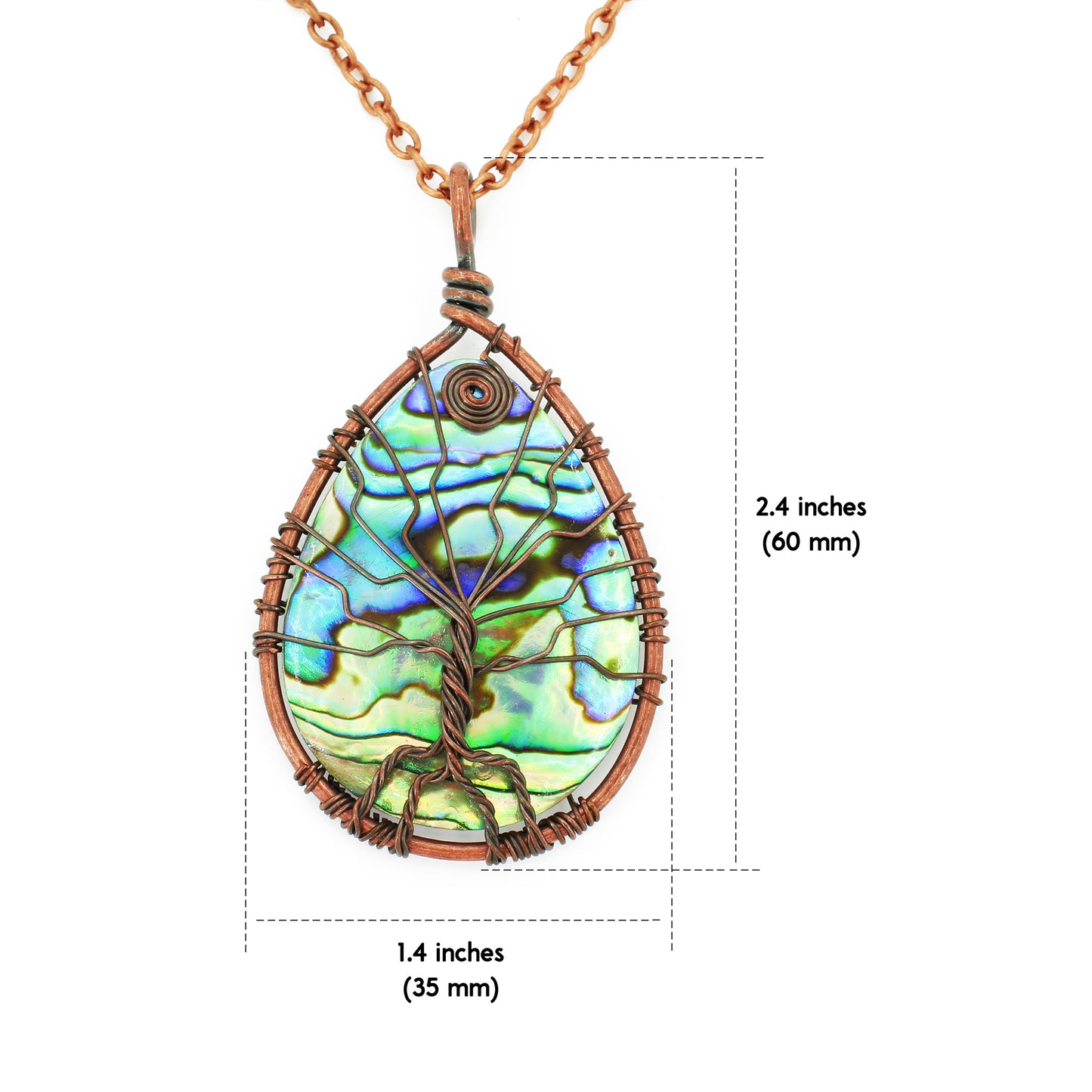 Abalone Shell Necklace, Wholesale Price