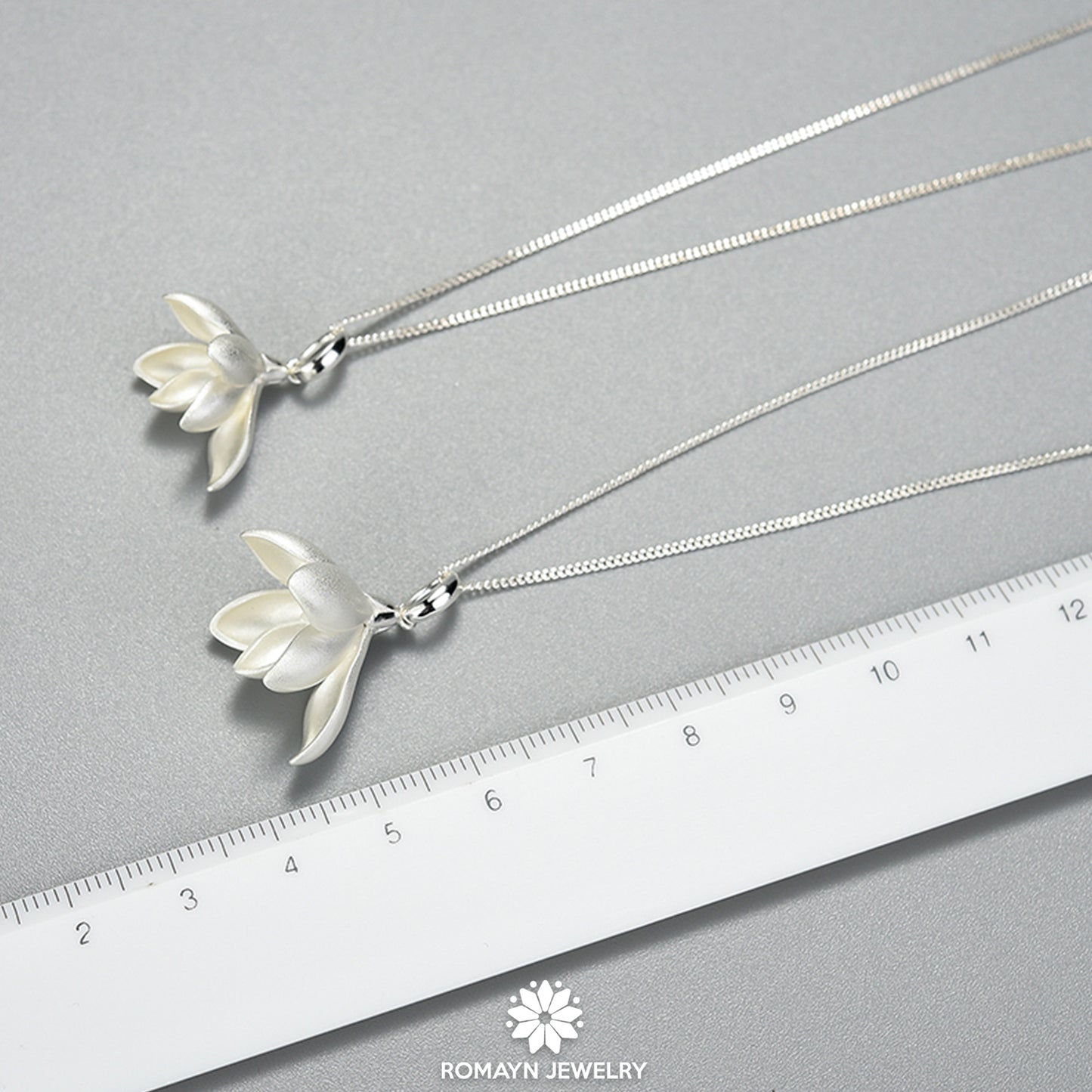 Magnolia Flower Necklace