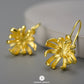 Chrysanthemum Flower Earrings