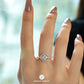Clover Cubic Zirconia Ring