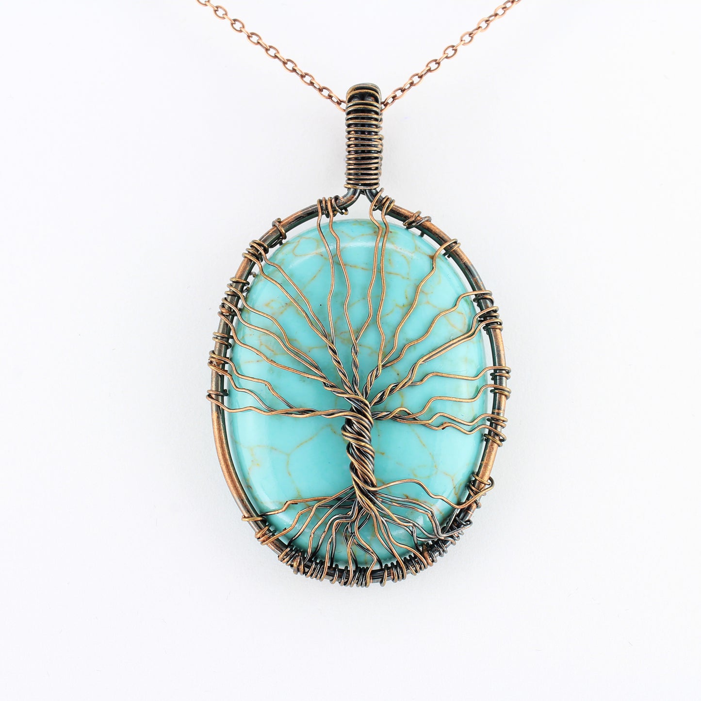 Gemstone Tree Of Life Necklace, Wholesale Price