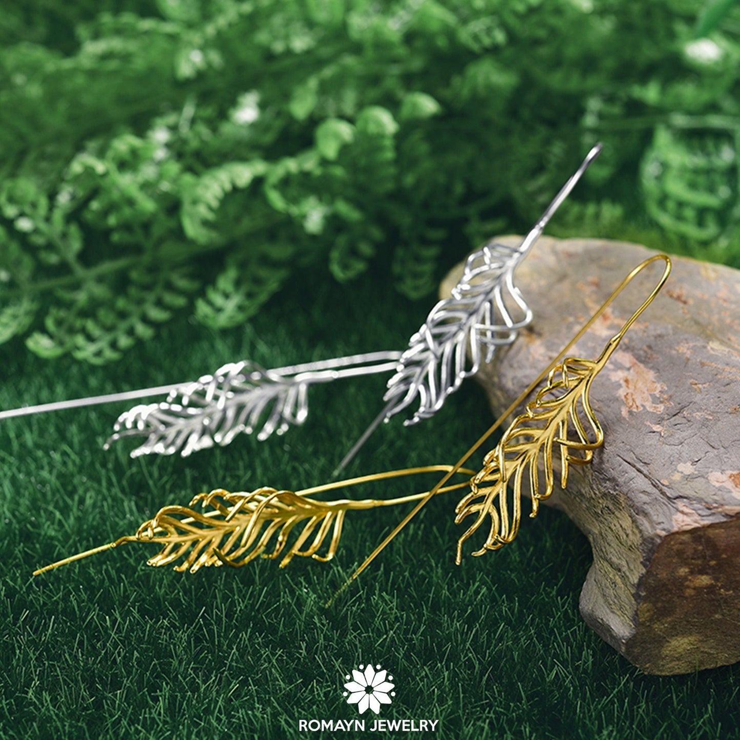 Fern Leaves Earrings