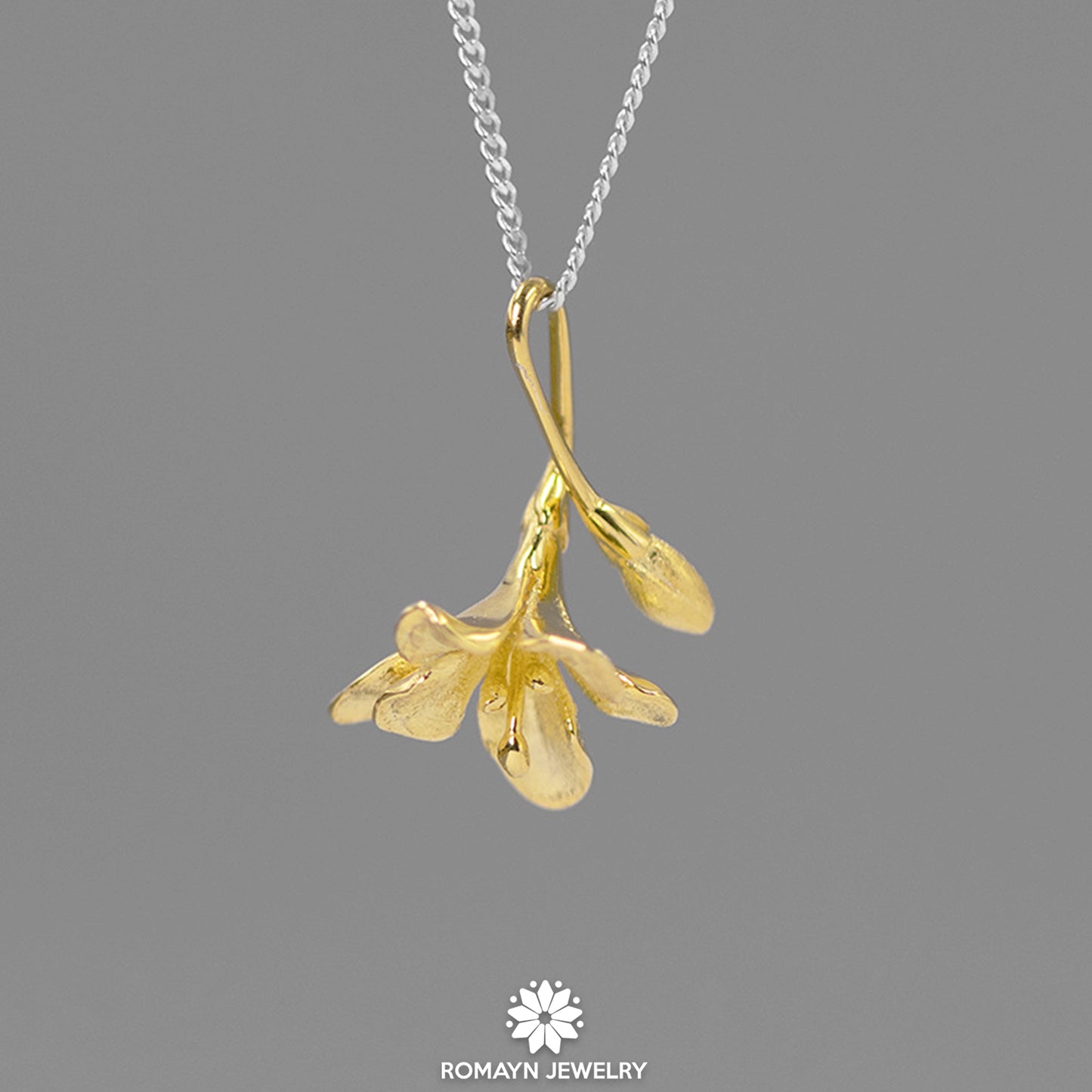 Freesia Flower Necklace