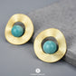 Uneven Amazonite Earrings