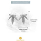 Bamboo Leaves Earrings