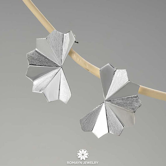 Folding Fan Earrings