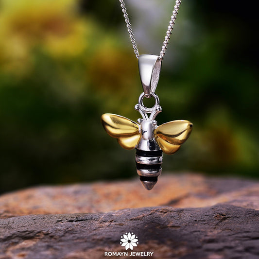 Mini Bee Necklace