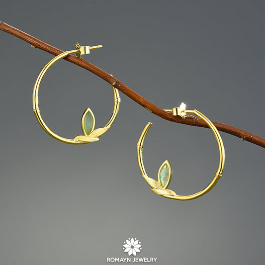 Leaf Branch Earrings