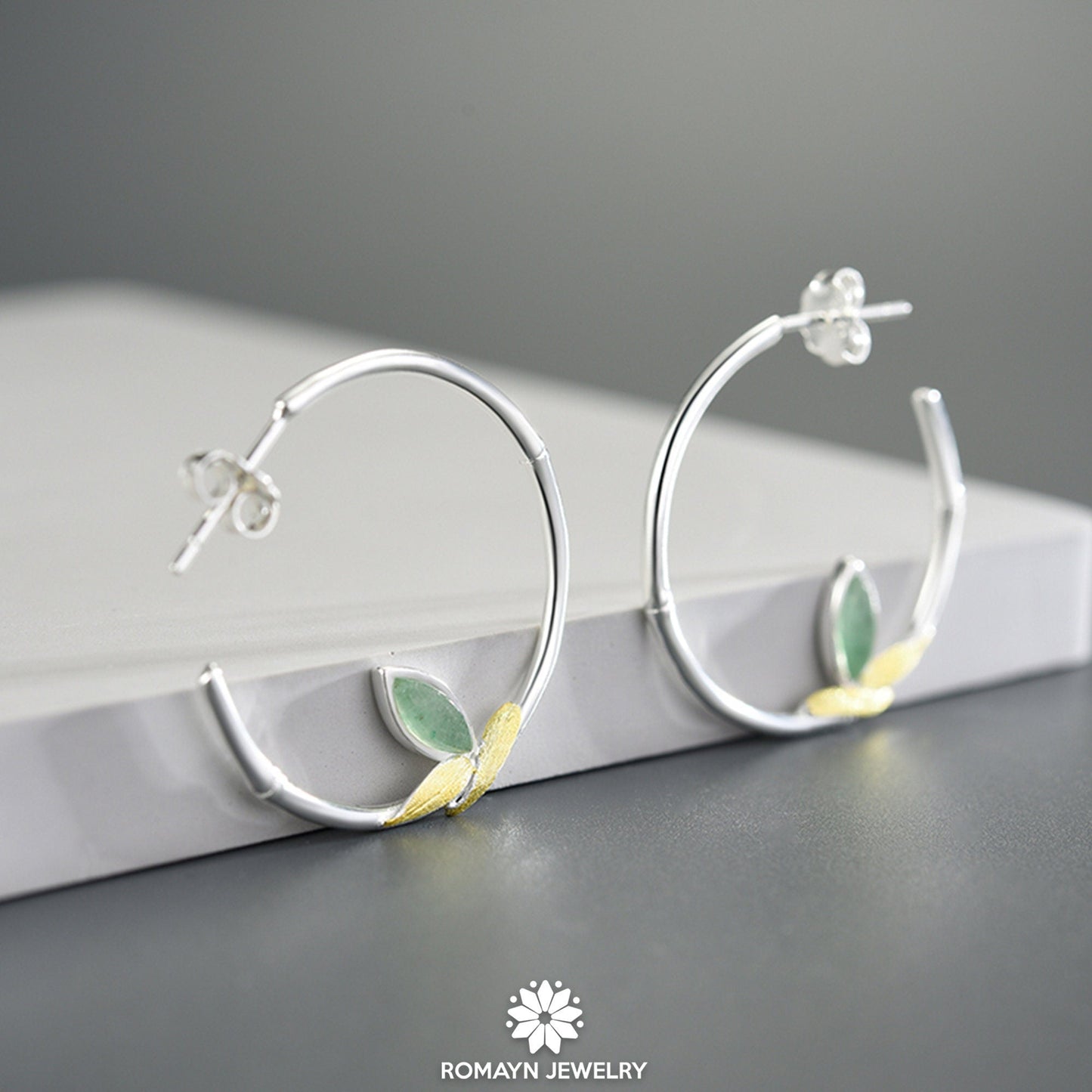 Leaf Branch Earrings