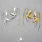 Orchid Flower Earrings