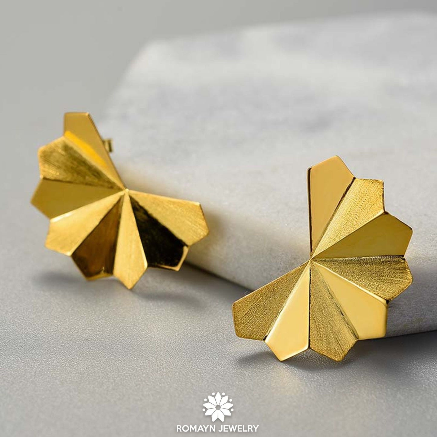 Folding Fan Earrings