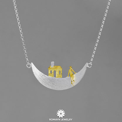 Home On The Moon Necklace